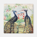 Buscar pavos reales imanes Vintage