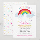 Buscar del arco iris invitaciones de cumpleaños Invitados
