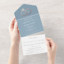Buscar dusty blue invitaciones Monograma