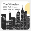 Buscar silueta de nueva york pegatinas Moderno