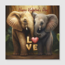 Buscar día del elefante tarjetas Adorable