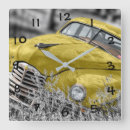 Buscar automóviles del vintage relojes de pared Antiguo
