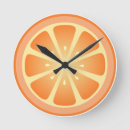 Buscar con sabor a fruta relojes de pared Tropical