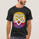 Buscar corazón del infinito camisetas Símbolo