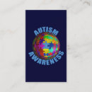 Buscar autismo tarjetas de visita Conciencia del autismo