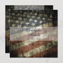 Buscar militar boda invitaciones Vintage