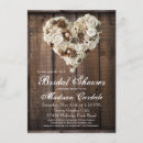Buscar corazón de madera invitaciones Floral
