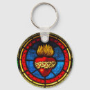Buscar corazón sagrado llaveros Católico