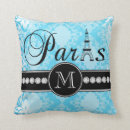 Buscar torre eiffel del vintage cojines Femenino