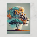Buscar cabeza del león postales Leones