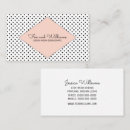 Buscar polka tarjetas de visita Minimalista