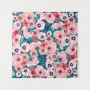 Buscar amapolas abstractas posters Azul
