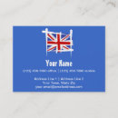 Buscar reino unido tarjetas de visita Union jack