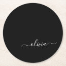 Buscar blanco posavasos Elegante