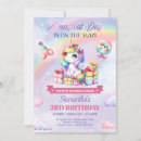 Buscar unicornio púrpura invitaciones Invitados