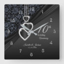 Buscar 10 años relojes de pared Parejas