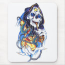 Buscar tatuaje del cráneo alfombrillas de raton Tatuajes