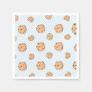 Buscar rayas blancas y azules servilletas Para niños