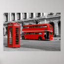 Buscar autobús rojo posters Londres