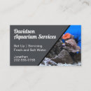 Buscar depósito tarjetas de visita Acuario