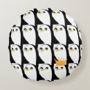Buscar pingüino blanco y negro cojines Ilustracion