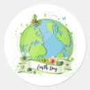 Buscar día de la tierra feliz pegatinas 5 º climatología
