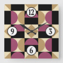 Buscar burdeos relojes de pared Minimalista