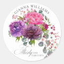 Buscar florales redondas pegatinas Invitados