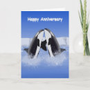 Buscar orcas tarjetas Feliz