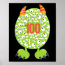 Buscar monstruo divertido posters Escuela