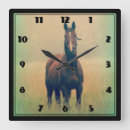 Buscar caballo relojes de pared Equino