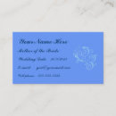 Buscar volutas tarjetas de visita Azul
