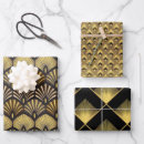 Buscar deco papel de regalo Negro