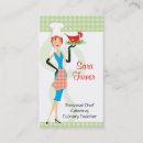 Buscar cocinero sous tarjetas de visita Panadero