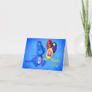 Buscar dragón azul tarjetas Adorable