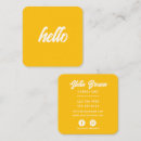 Buscar texto tarjetas de visita Elegante