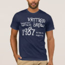Buscar cumpleaños 1987 camisetas Clásico