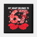 Buscar mi corazón pertenece imanes San valentín