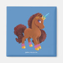 Buscar estilo único imanes Afro unicorn