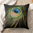 Buscar plumas del pavo real cojines Moderno
