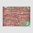 Buscar ladrillo papel de seda Rojo