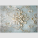 Buscar flores pintadas a mano papel de seda Vintage