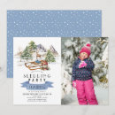 Buscar el sledding invitaciones Nieve