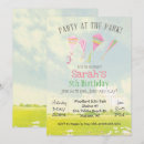 Buscar parque invitaciones Fiesta en el parque