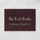 Buscar imitación cuero de tarjetas de visita Textura