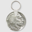 Buscar cabeza india llaveros Moneda