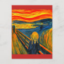 Buscar el grito postales Edvard munch
