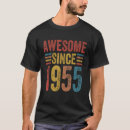 Buscar 1955 nacido camisetas Impresionante