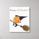 Buscar bruja de halloween lienzos Calabaza