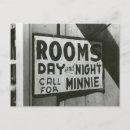 Buscar habitación postales Negro y blanco